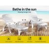 ODF-SUNBED-PP150-WH-89303-04